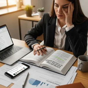 Business team reviewing common PR mistakes in public relations and outreach strategy