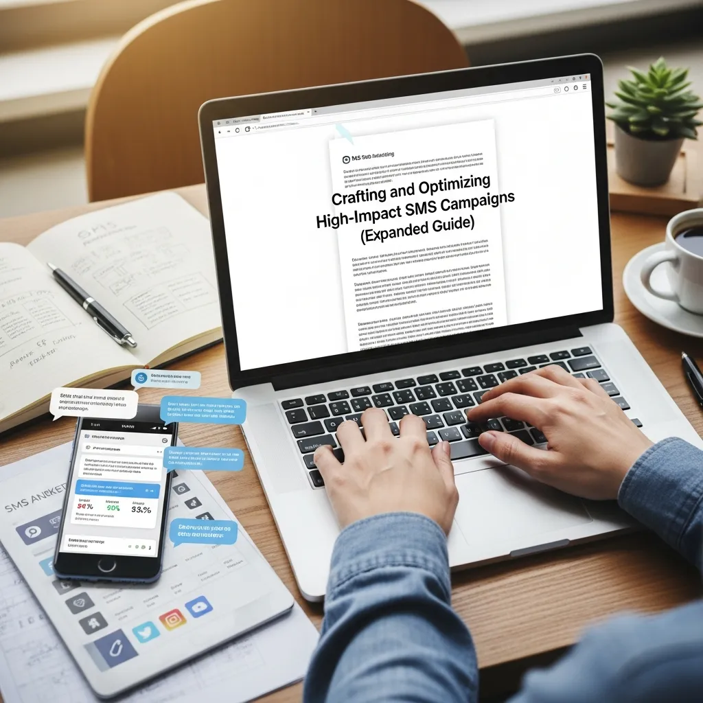 High-impact SMS campaign strategy with optimization and personalization techniques
